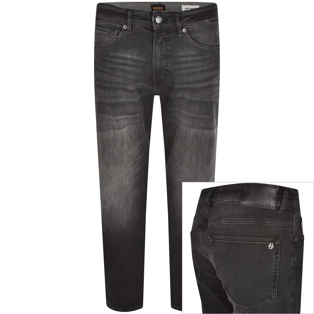 Hugo Boss BOSS Maine Regular Fit Jeans Black